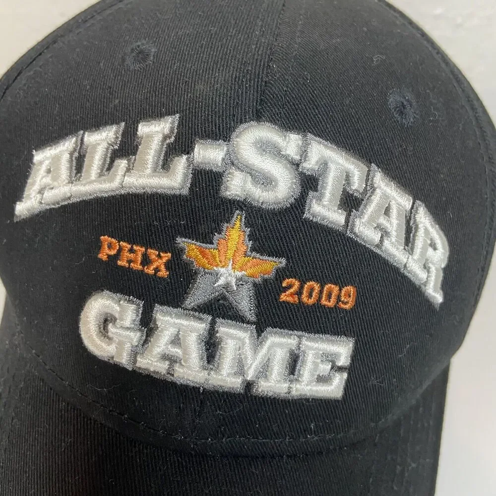 NBA All-Star Game Phoenix‎ 2009 Adidas Cap Hat Black GN